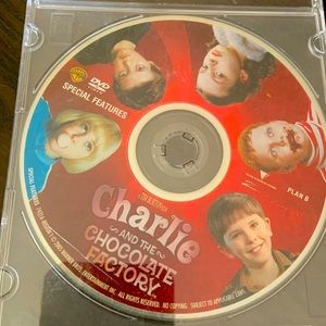Charlie and the chocolate factory DVD